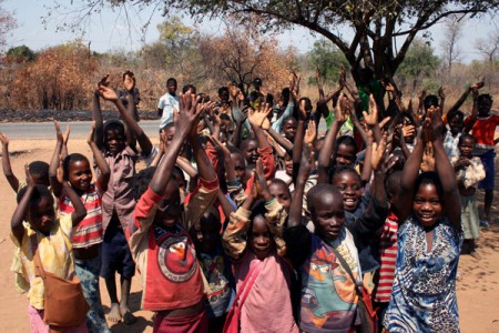 villaggio nei pressi di Gorongosa