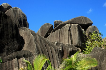 rocce, Anse Source d'Argent, La Digue 