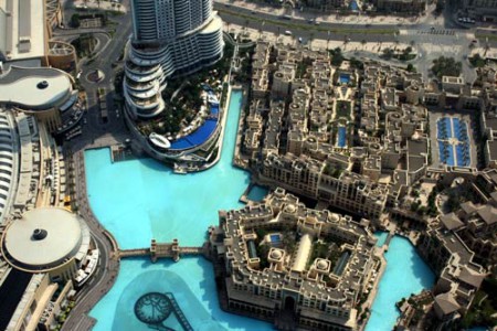 veduta dal Burj Khalifa