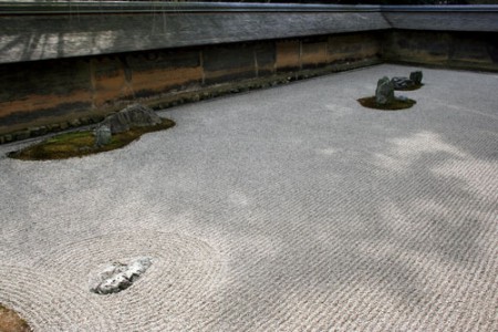 Kyoto - giardino zen di Ryoanji