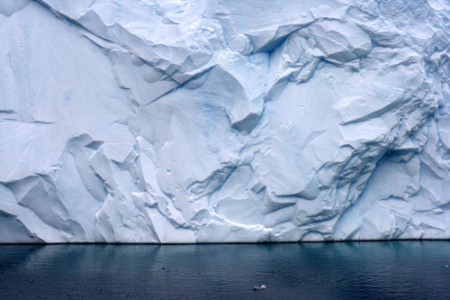 Antartide - fronte di iceberg penisola Antartica