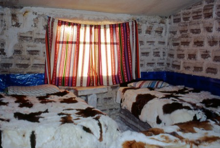 camera - hotel Playa Blanca (interamente di sale)