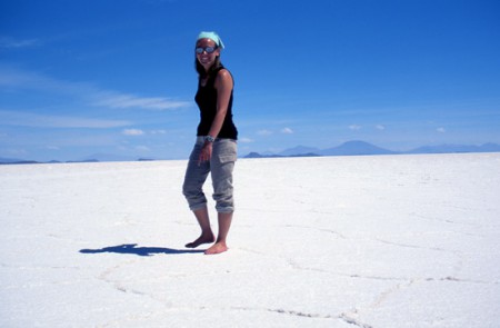 Mavi - Salar de Uyuni 3650 mt.