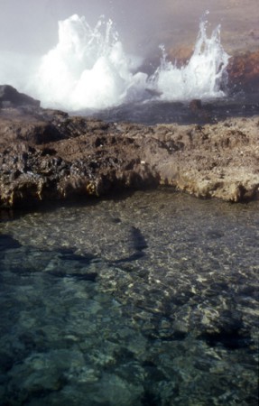 Baños de El Tatio 4300 mt.