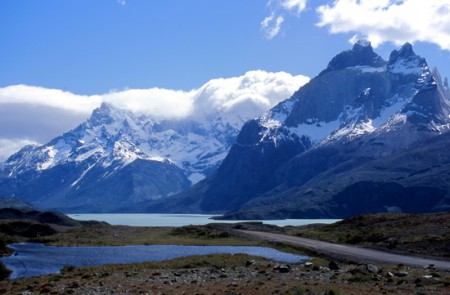 la strada sterrata - P. N. Torri del Paine - Patagonia