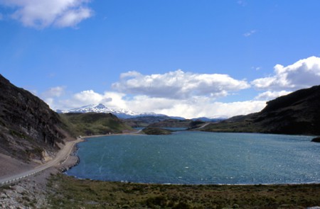 la strada sterrata del  - P. N. Torri del Paine - Patagonia