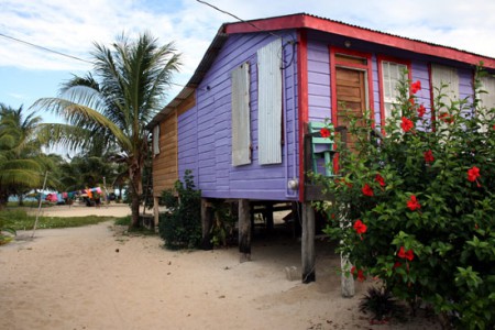 Placencia - tipica abitazione