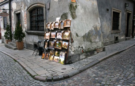 Varsavia - scorcio della città vecchia