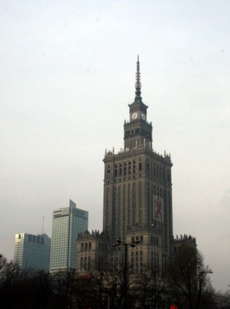 Varsavia - palazzo Cultura e Scienza
