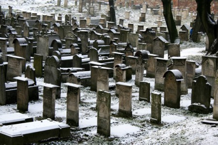 Cracovia - cimitero ebraico, kazimierz