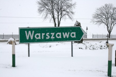 segnale stradale - Varsavia