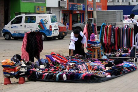 bancarella lungo la strada