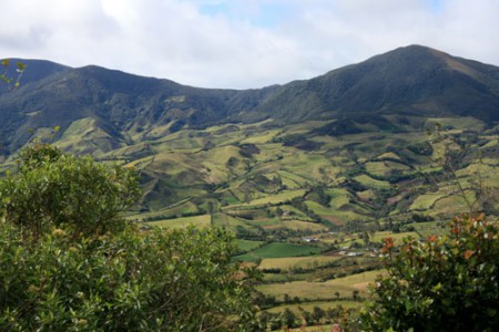 paesaggio andino presso Ipiales