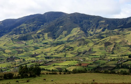 paesaggio andino presso Ipiales