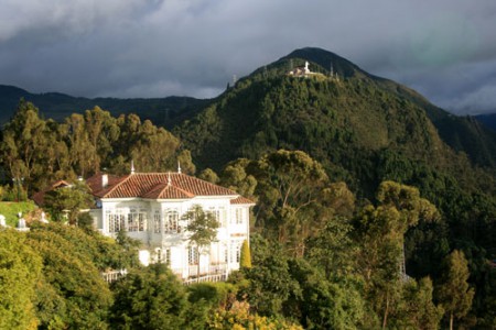 veduta del Cerro de Guadalupe dal Cerro de Monserrate