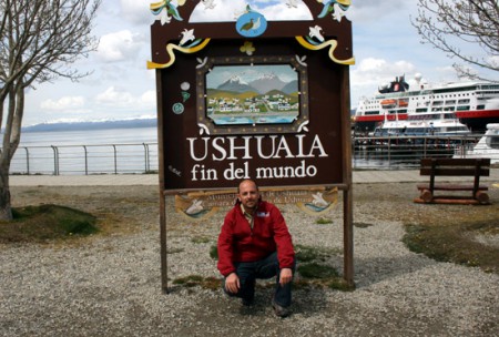 Adri a Ushuaia "fin del mundo"