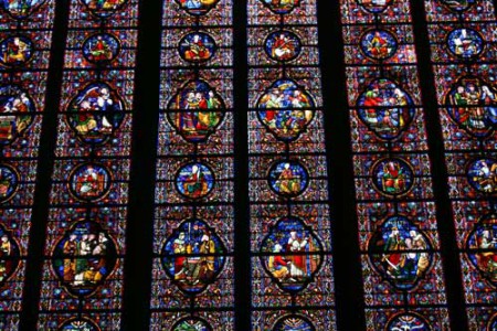 vetrate cattedrale di Dinant