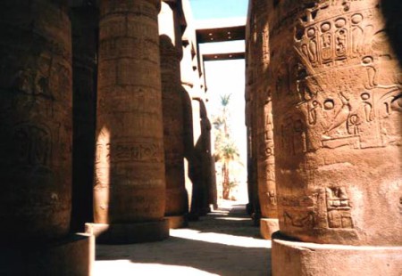 sala ipostila tempio di Karnak
