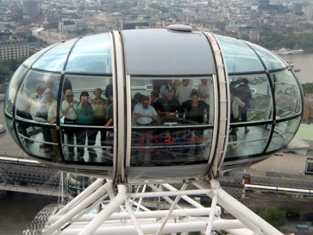 cabina della ruota panoramica