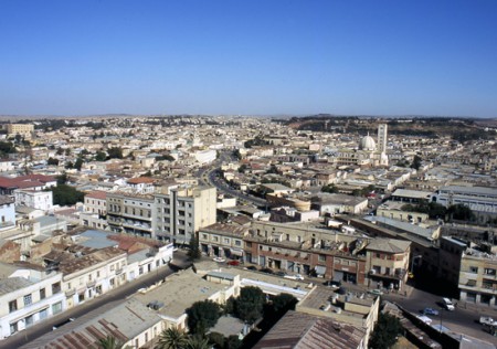 Asmara - veduta panoramica