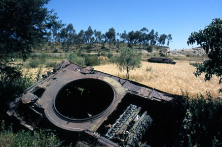 carcasse di carro armato