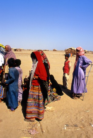 abitanti - villaggio di etnia rashaida