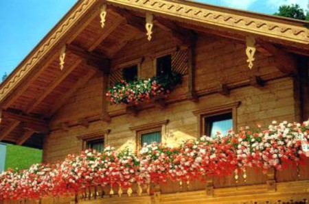 tipica casa di montagna