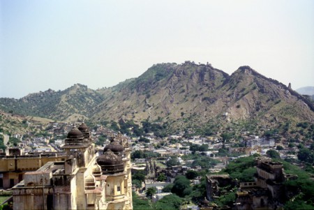 veduta dall'Amber Fort