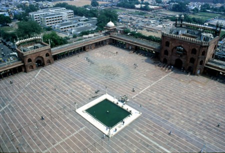 cortile - Jama Masjid - Old Delhi