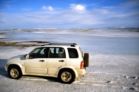 ring road per il lago Myvatn - 4x4 off road