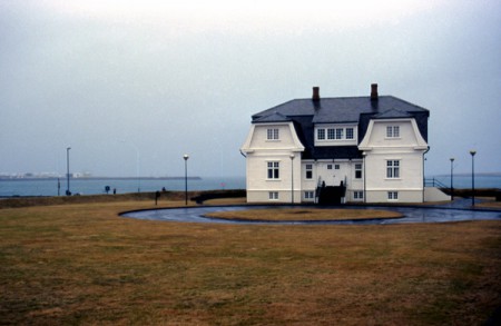 la casa del 1° incontro Reagan e Gorbaciov - Reykjavik