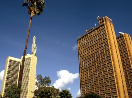 Nairobi - zona dei grattacieli