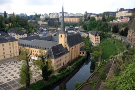 Città del Lussemburgo - abbazia di Neumünster