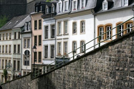Città del Lussemburgo - tipiche case