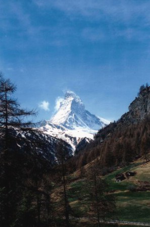 Matterhorn 4.478 mt - veduta presso Zermatt