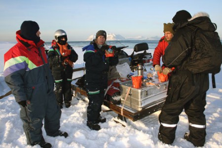 Svalbard - sosta pranzo all'Isfjorden