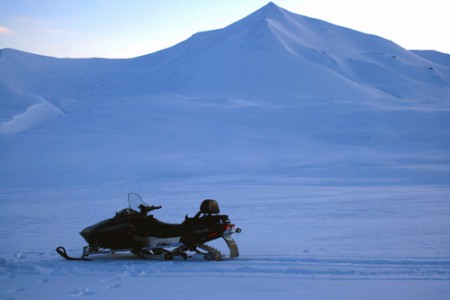 Svalbard - motoslitta 