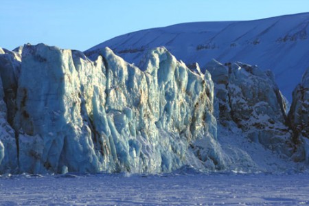 Svalbard - fronte ghiacciaio di Tunabreen