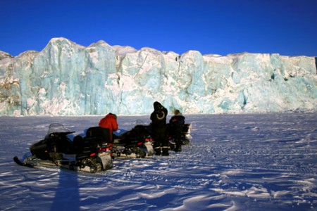 Svalbard - sosta pranzo al ghiacciaio di Tunabreen