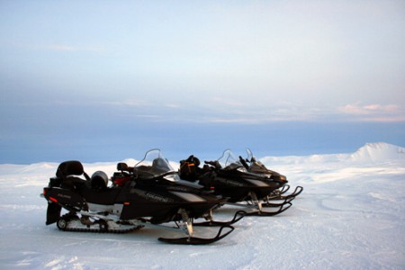 Svalbard - le nostre motoslitte