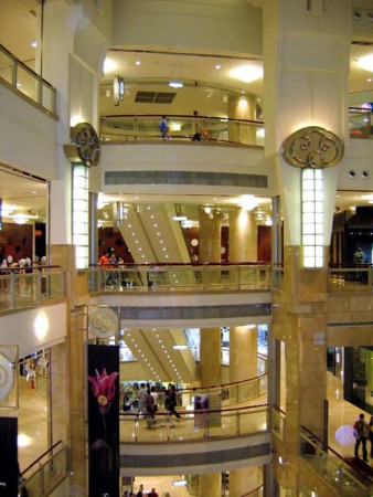 interno del Taipei 101