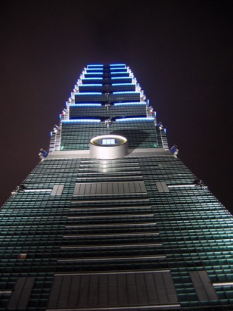 Taipei - il grattacielo Taipei 101 (449 mt.)
