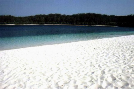 il lago McKenzie - Fraser Island