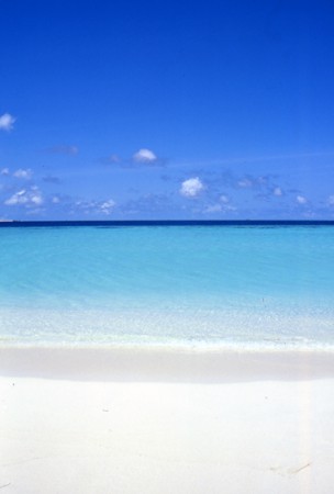 sole, mare e sabbia... le Maldive