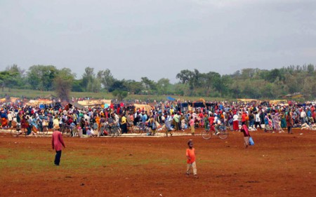 caratteristico mercato africano