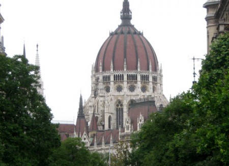 la cupola del Parlamento - Budapest