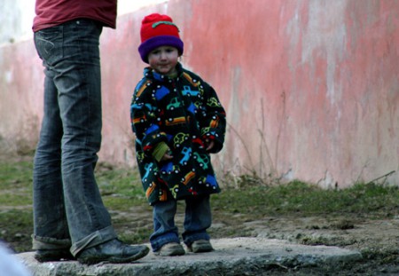 bimbo - villaggio di Viscri