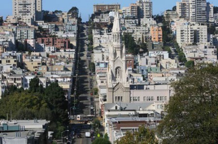 San Francisco - tipica strada