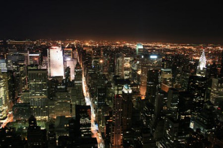 New York - Manhattan, veduta dall'Empire State Building