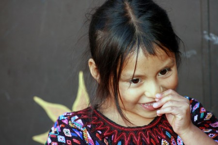 Chichicastenango - graziosa bambina 